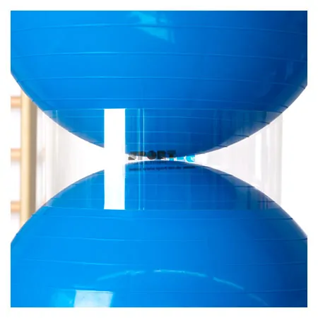 Support rack for exercise balls,  40 cm, 3-piece