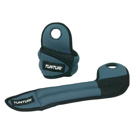 TUNTURI weight bands, 1kg, pair