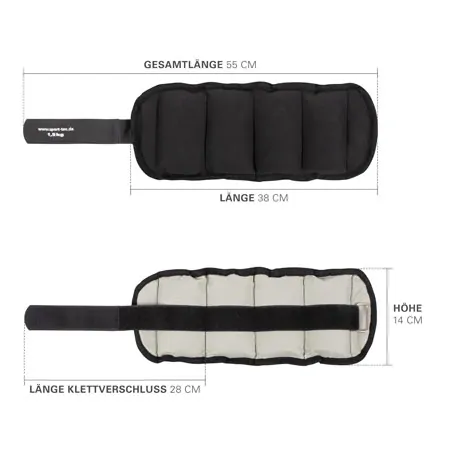 Weight bands, 1.5 kg, pair