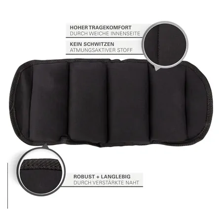 Weight bands, 2 kg, pair