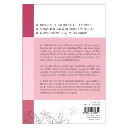 Book - gymnastics for the pelvic floor - - A strong piece, 120 pages