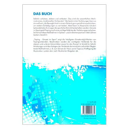 Book - Taping - use in sports - - How to perform taping properly, 128 pages