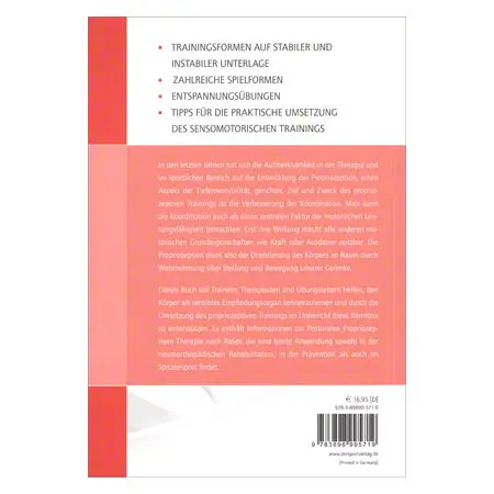 Book - coordination therapy, - Proprioceptive training, 176 pages