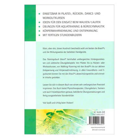 Book - Training book Brasil - - strengthening, endurance, relaxation, 160 pages