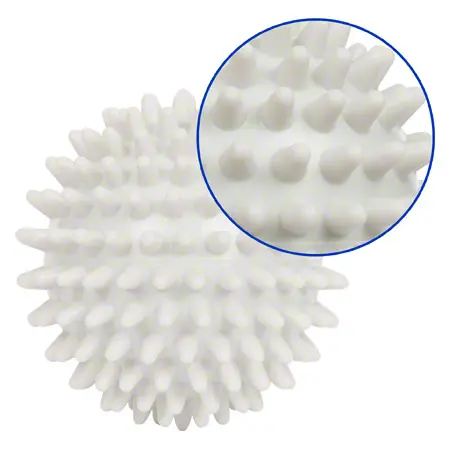 Spiky Massage Ball,  6 cm, light gray , hard