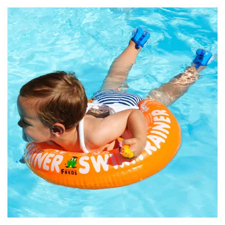 Freds Swim Trainer Classic buoyancy aid, orange 15-30 kg (2-6 years)