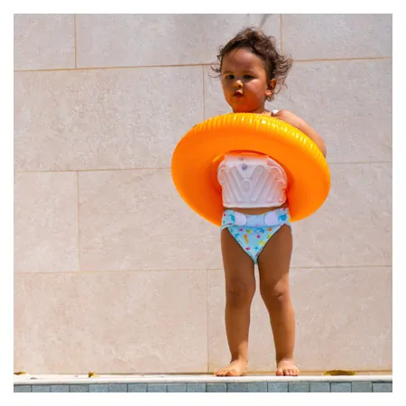 Freds Swim Trainer Classic buoyancy aid, orange 15-30 kg (2-6 years)