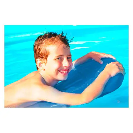 Swimming board with handle large 60x33x5 cm