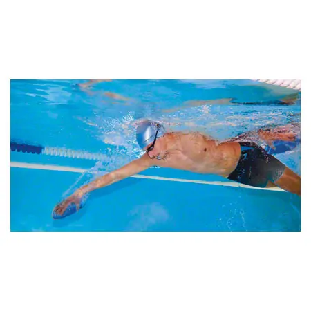 BECO Power Paddles swimming trainer, size M, pair, blue