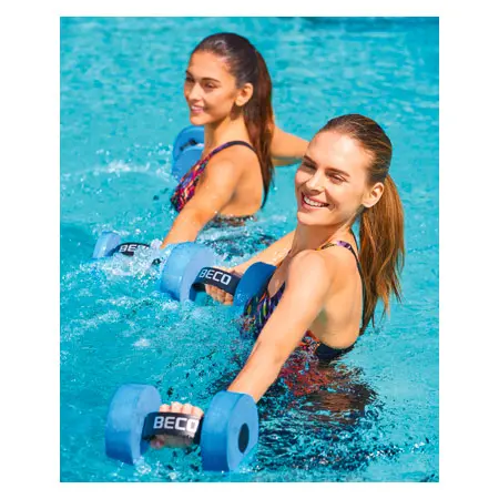 BECO Aqua Dumbbell M, pair