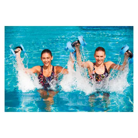 BECO Aqua Dumbbell Set 6 pcs., 1 pair each Size S, M, L