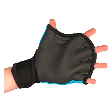 BECO neoprene gloves with finger hole, size M, one pair, red