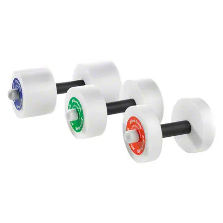 Thera-Band water dumbbells lightweight, red,  15 cm, pair
