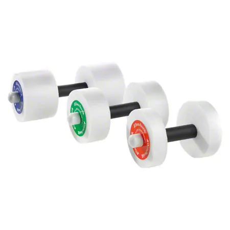 Thera-Band water dumbbells heavy, blue,  15 cm, pair