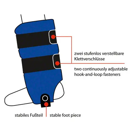 BECO leg swimmer, size XL, pair