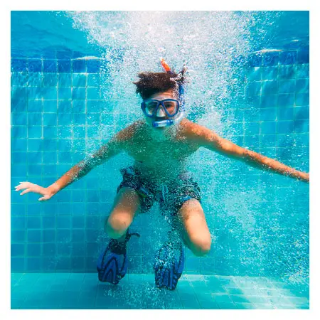 BECO Diving-Set Porto, 2-parts, diving mask incl. snorkel