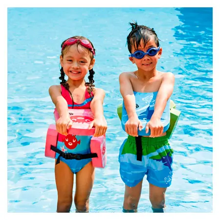 BECO-SEALIFE Kickboard swimming board, 34x21x3 cm