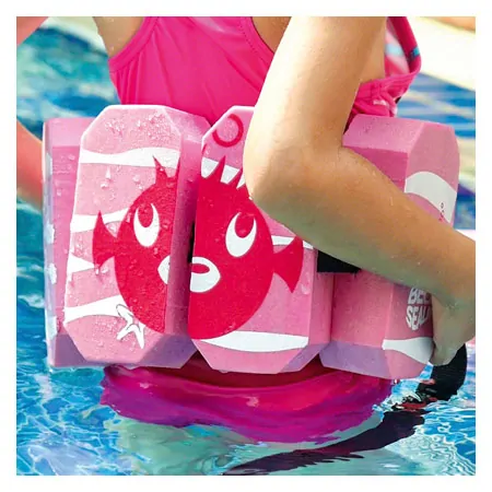 BECO-SEALIFE swimming belt 5-block, 19-30 kg + BECO children swimming goggles