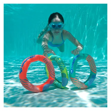Schildkrt Diving rings with sand filling, set of 3,  14 cm