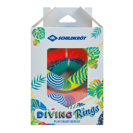 Schildkrt Diving rings with sand filling, set of 3,  14 cm