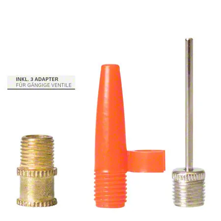 Foot pump incl. manometer, 2 cylinder