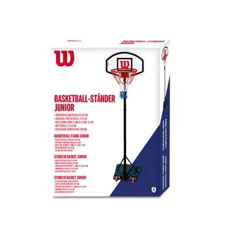 Wilson basketball stand JUNIOR, height adjustable 165-205 cm,  45 cm, inc. Net