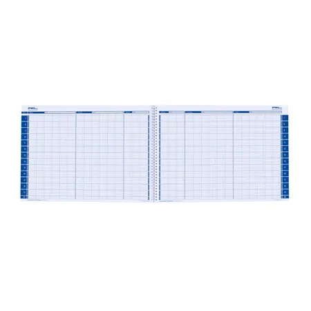 Personal organiser, 6 columns, 15-min interval, Monday - Friday, A3 landscape