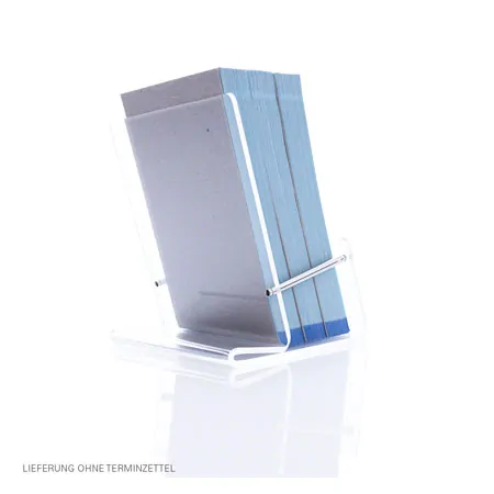 Dispenser acrylic glass for appointment cards