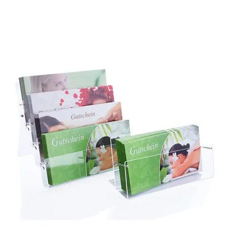 Voucher-set, 101-tlg., 100 vouchers incl. Acrylic stands