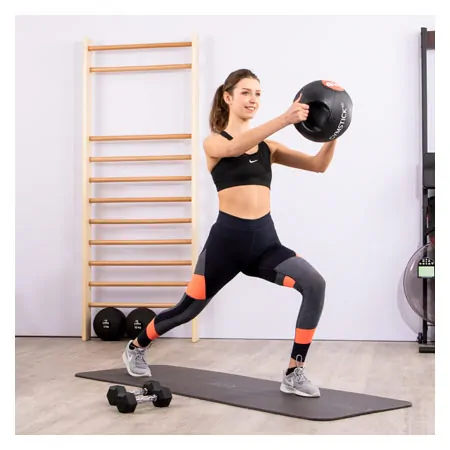 Gymstick medicine ball with handles,  25 cm, 4 kg