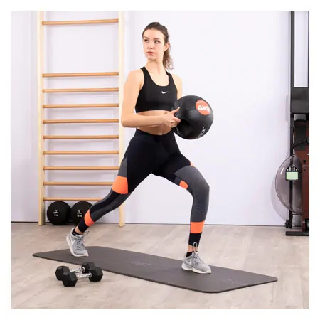 Gymstick medicine ball with handles,  25 cm, 4 kg