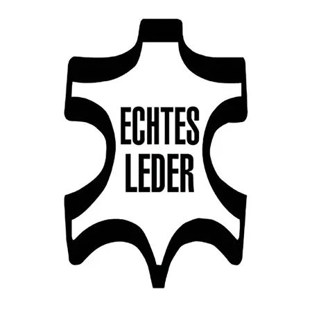 Medicine ball made of leather,  23 cm, 2 kg