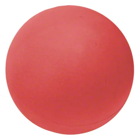Sponge rubber ball, set of 4:  62 mm, blue, green, red, yellow