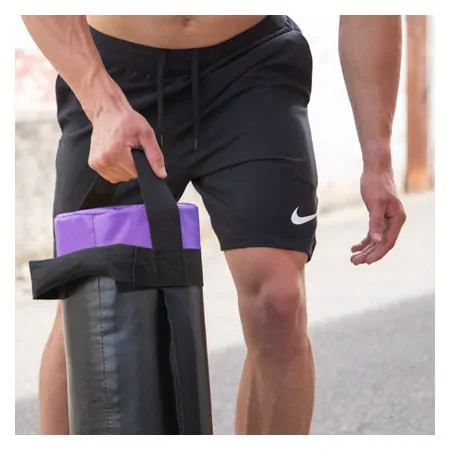 Gymstick Fitnessbag, 10 kg, purple,  22,5x55 cm