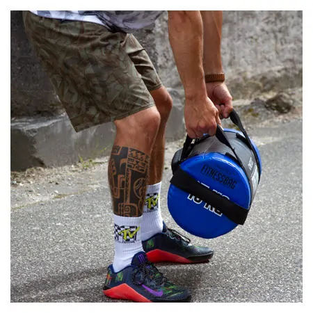 Gymstick Fitnessbag, 15 kg, blue,  22,5 cm x 55 cm
