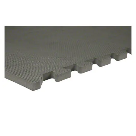 Vario-Step gymnastics mat, LxWxH 60x60x1.4 cm, black gray