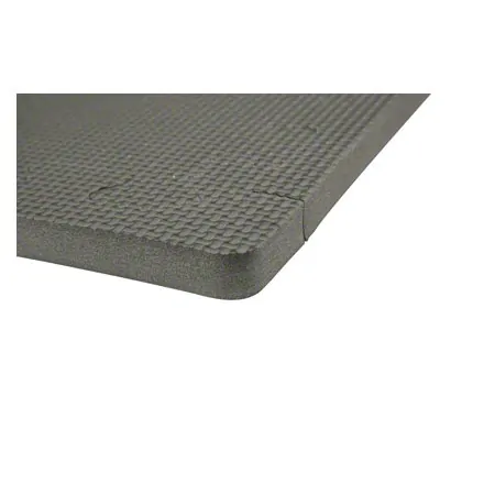 Vario-Step gymnastics mat, LxWxH 60x60x1.4 cm, black gray