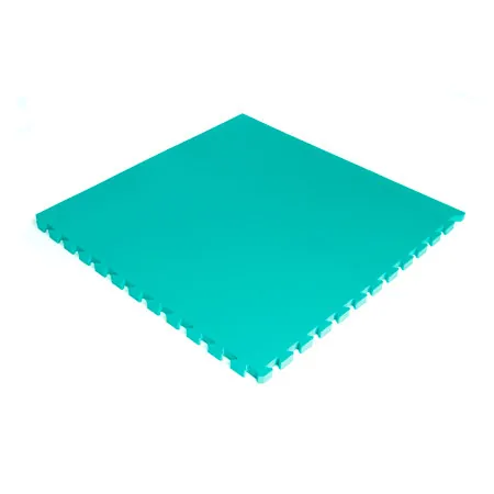 Vario-Top exercise mat, LxWxH 100x100x2.5 cm, green