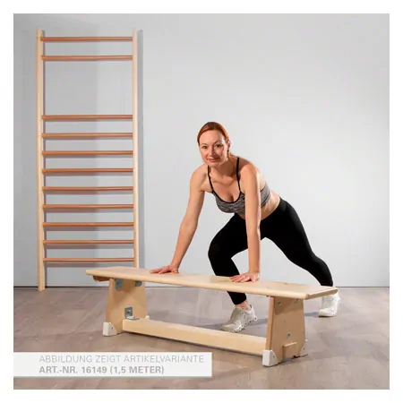 Exercising bench, 4 m