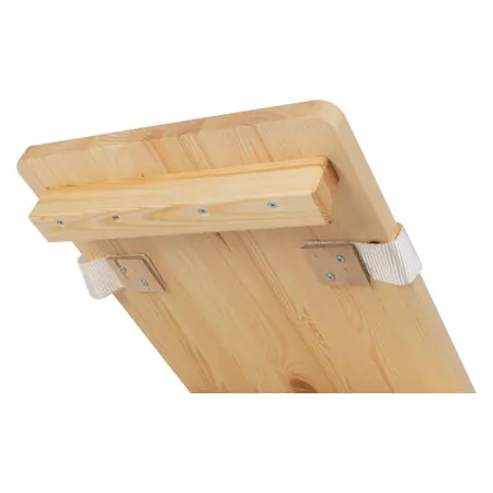 Slanting board for hanging, LxW 180x36 cm