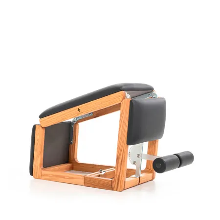 NOHrD Abdominal and Back Trainer Triatrainer, oak, pleather