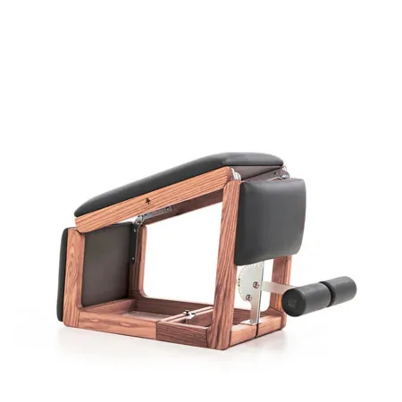 NOHrD Abdominal and Back Trainer Triatrainer, nut tree, pleather