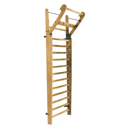 NOHrD wall bars, can be folded down, 14 bars, HxWxD 230x80x13 cm