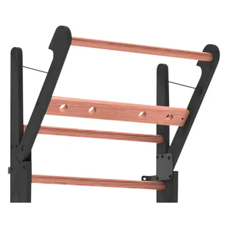 NOHrD Wall bars Club-Sport, foldout, HxWxD 230x80x13 cm, 14 bars
