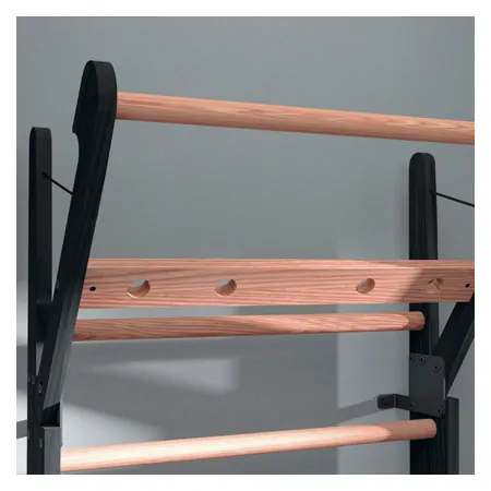 NOHrD Wall bars Club-Sport, foldout, HxWxD 230x80x13 cm, 14 bars