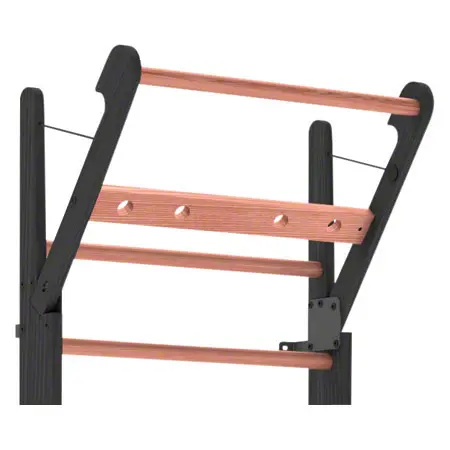 NOHrD Wall bars Club-Sport, foldout, HxWxD 230x80x13 cm, 10 bars