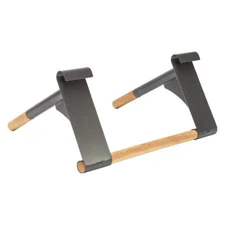 NOHrD multi-adapter pull up bar and dip station for wall bars