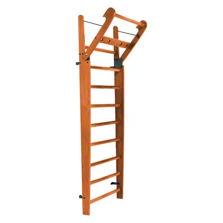 NOHrD Wall bars cherry, foldout, HxWxD 230x80x13 cm, 10 bars
