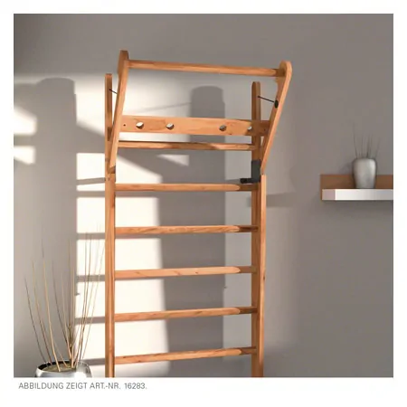 NOHrD Wall bars cherry, foldout, HxWxD 230x80x13 cm, 10 bars