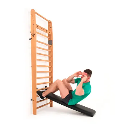NOHrD incline bench, 136x33x10 cm, imitation leather black